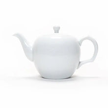 Charger l'image dans la galerie, Théière blanche en porcelaine avec filtre 750ml