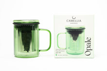 Charger l'image dans la galerie, Tasse avec infuseur (vert jade)
