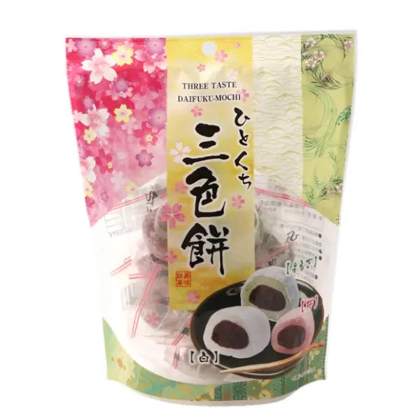 Hitokuchi Sanshoku Mochi 130g – Miyamoto grocery