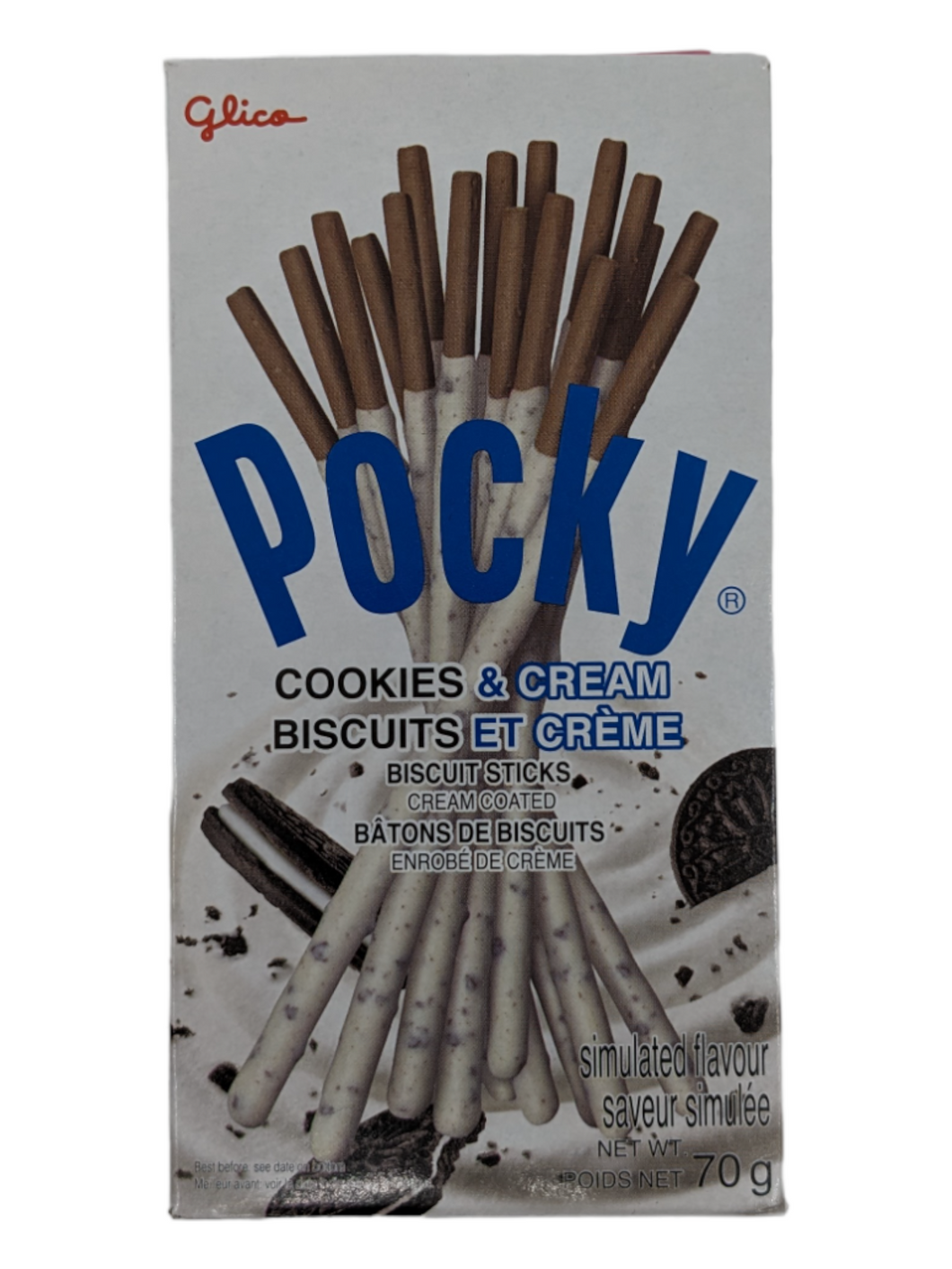 Pocky Crème et biscuits