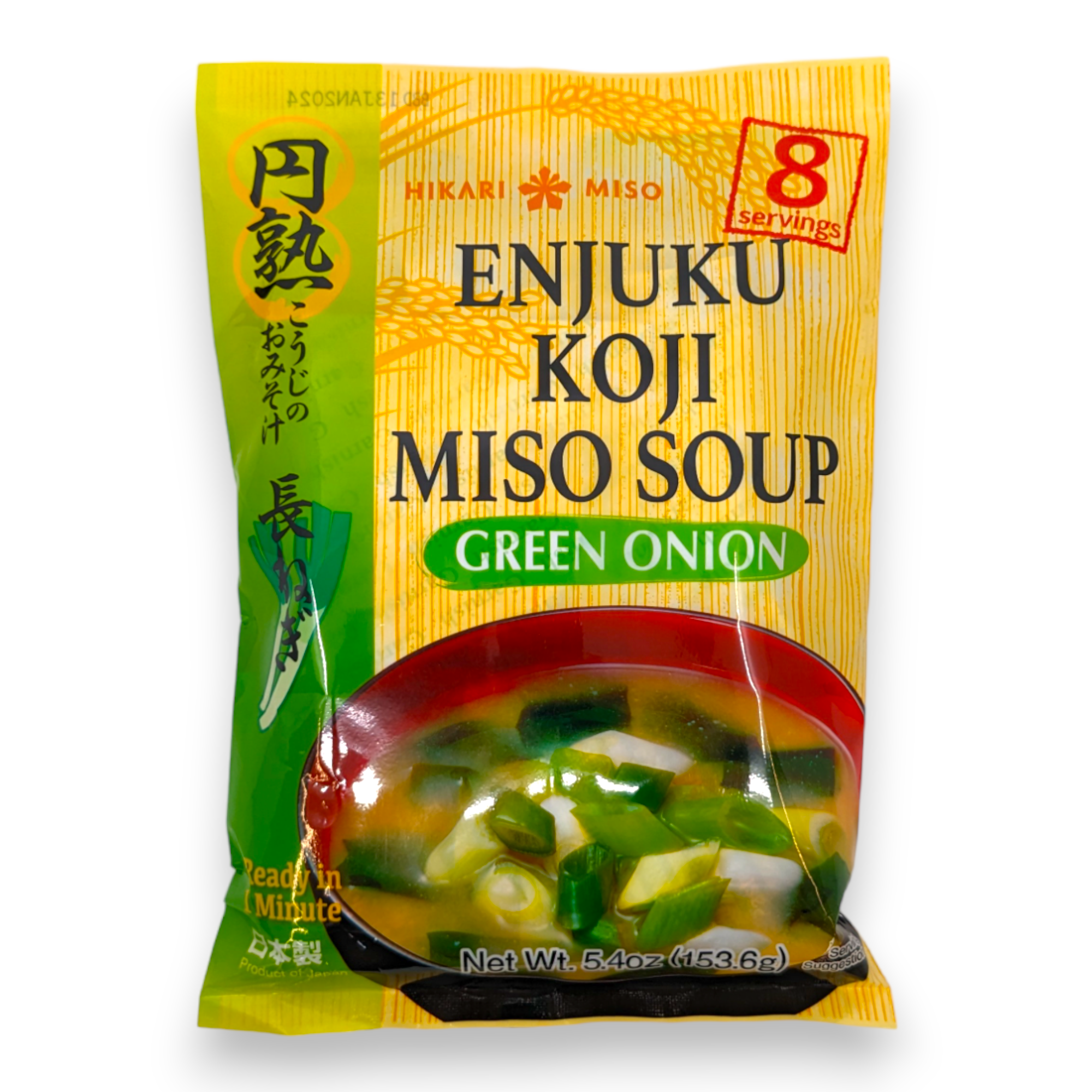 Enjuku Koji Soupe Miso Onions Verts 153.6g