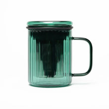 Charger l'image dans la galerie, Tasse avec infuseur (turquoise profond)
